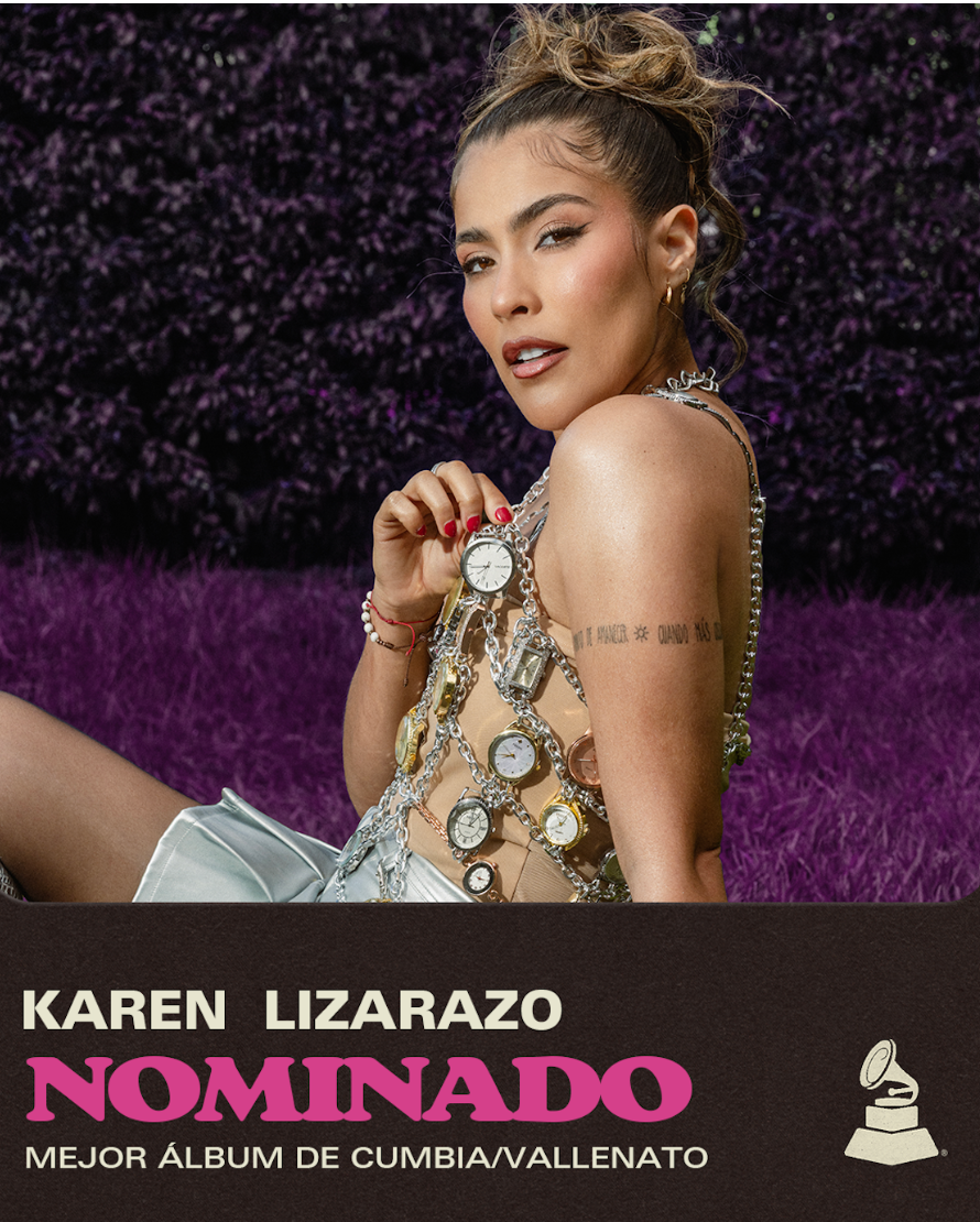 KAREN LIZARAZO LATIN GRAMMY